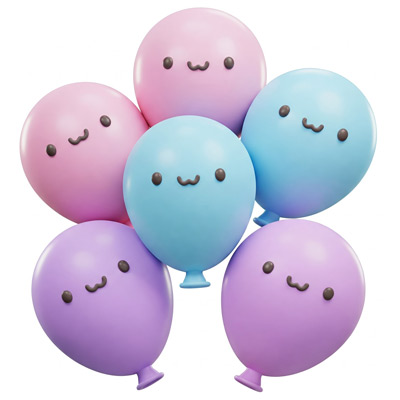 Illustrazione del servizio Palloncini da Terra